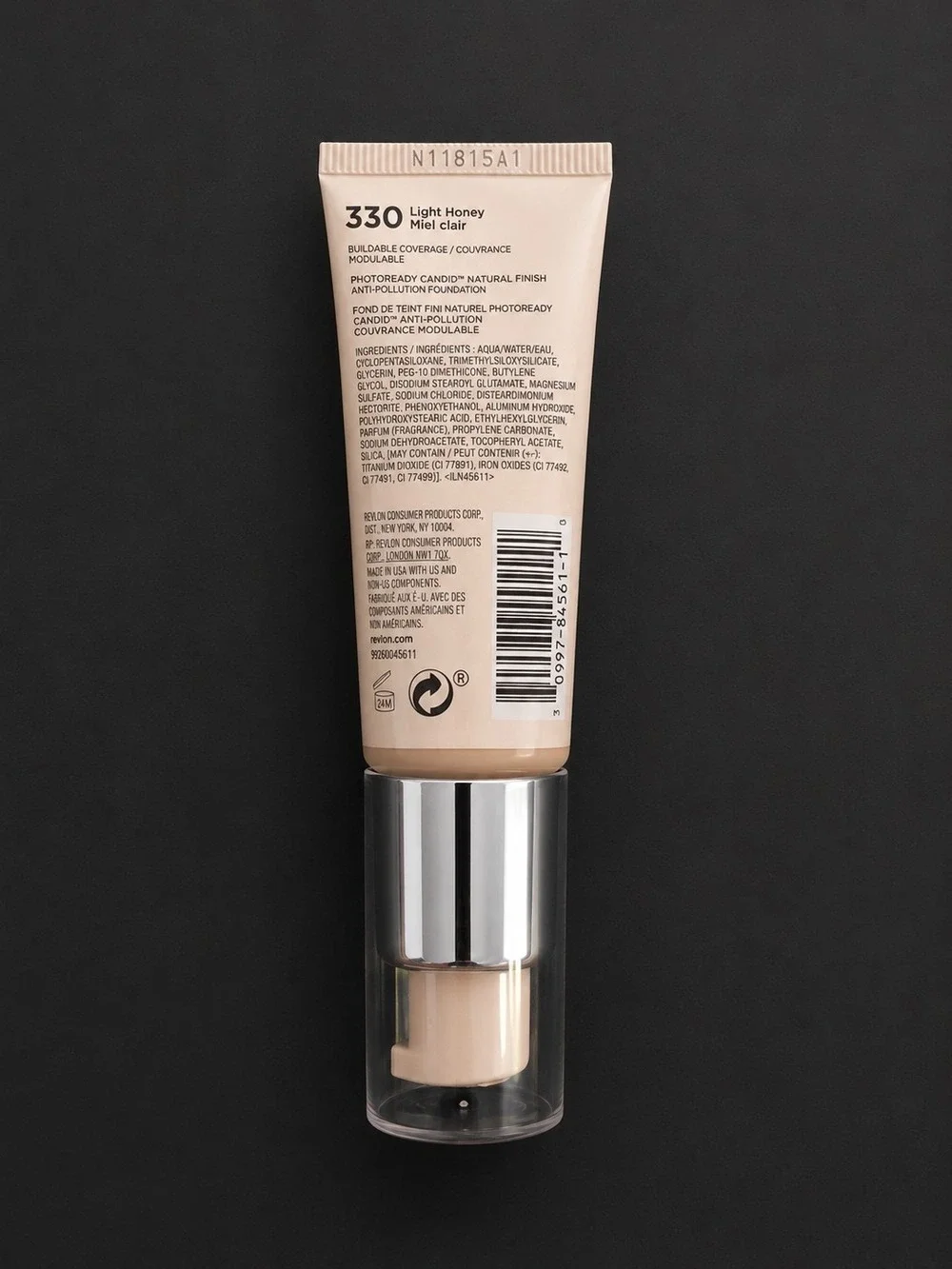 Revlon Foundation Natural Finish 330 Light Honey